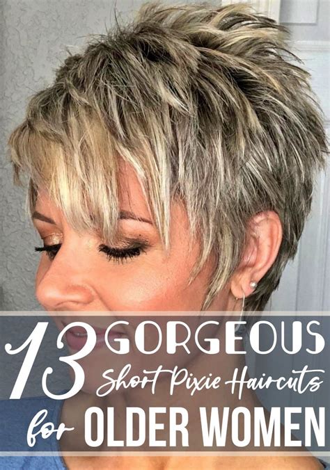 short haircuts for over 55|short pixie haircuts for women over 50.